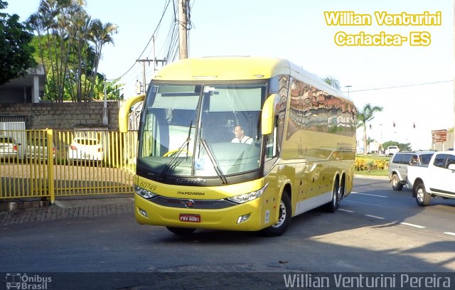 Viação Itapemirim 60749 na cidade de Cariacica, Espírito Santo, Brasil, por Willian Venturini Pereira. Número da foto: #4692202.