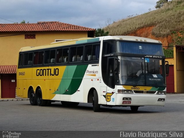 Empresa Gontijo de Transportes 11460 na cidade de Paraíba do Sul, Rio de Janeiro, Brasil, por Flavio Rodrigues Silva. ID da foto: 4692584.