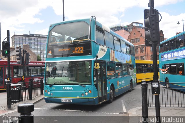 Arriva 7454 na cidade de Newcastle upon Tyne, Tyne and Wear, Inglaterra, por Donald Hudson. ID da foto: 4690574.