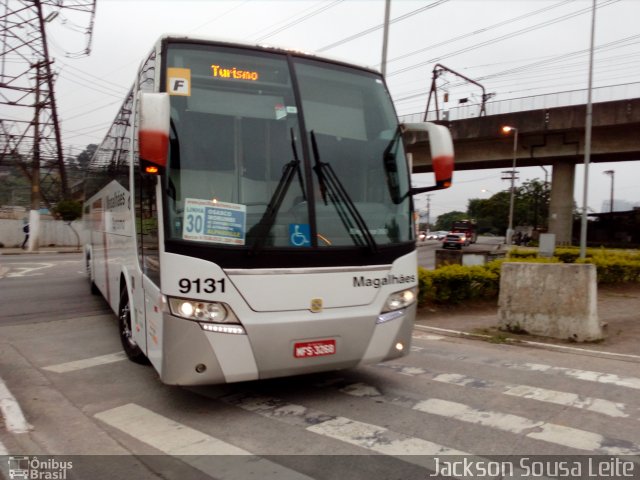 Magalhães Turismo 9131 na cidade de São Paulo, São Paulo, Brasil, por Jackson Sousa Leite. ID da foto: 4649841.