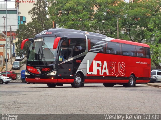 Lirabus 14090 na cidade de Sorocaba, São Paulo, Brasil, por Weslley Kelvin Batista. Número da foto: #4648232.