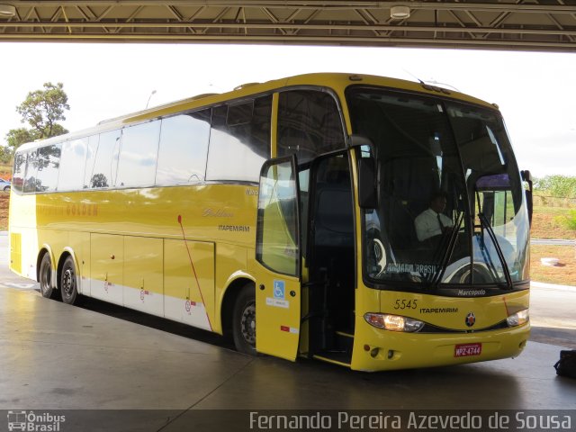 Viação Itapemirim 5545 na cidade de Brasília, Distrito Federal, Brasil, por Fernando Pereira Azevedo de Sousa. Número da foto: #4649429.