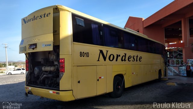 Viação Nordeste 8010 na cidade de Lajes, Rio Grande do Norte, Brasil, por Paulo Kleber. Número da foto: #4648476.