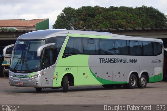 Transbrasiliana Transportes e Turismo 51021 na cidade de Belém, Pará, Brasil, por Douglas Paternezi. Número da foto: #4648361.