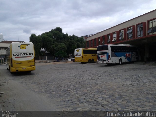 Empresa Gontijo de Transportes 12370 na cidade de Governador Valadares, Minas Gerais, Brasil, por Lucas Andrade Littig. ID da foto: 4649914.