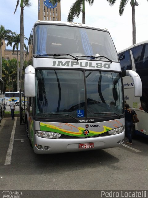 Impulso Turismo e Transportes 1200 na cidade de Aparecida, São Paulo, Brasil, por Pedro Locatelli. ID da foto: 4649985.