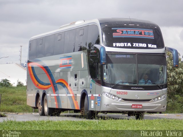 Samatur Transporte e Turismo 50250 na cidade de Brasília, Distrito Federal, Brasil, por Ricardo Vieira. Número da foto: #4694020.