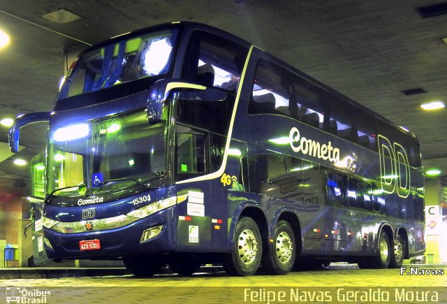 Viação Cometa 15301 na cidade de Belo Horizonte, Minas Gerais, Brasil, por Felipe Navas Geraldo Moura . Número da foto: #4695158.