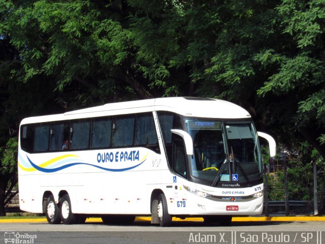 Viação Ouro e Prata 679 na cidade de São Paulo, São Paulo, Brasil, por Adam Xavier Rodrigues Lima. Número da foto: #4694528.