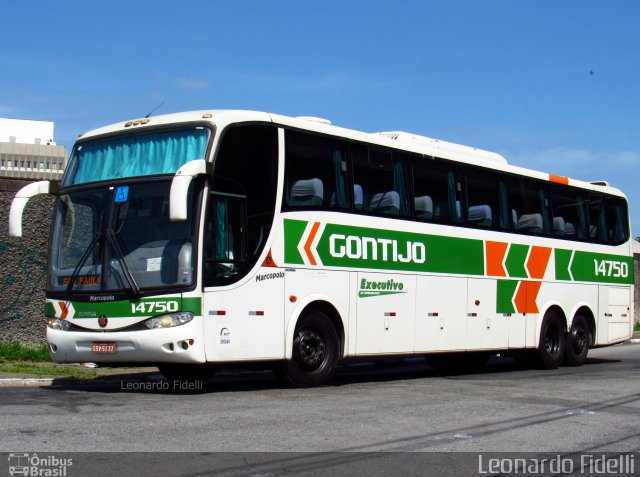 Empresa Gontijo de Transportes 14750 na cidade de São Paulo, São Paulo, Brasil, por Leonardo Fidelli. Número da foto: #4695508.