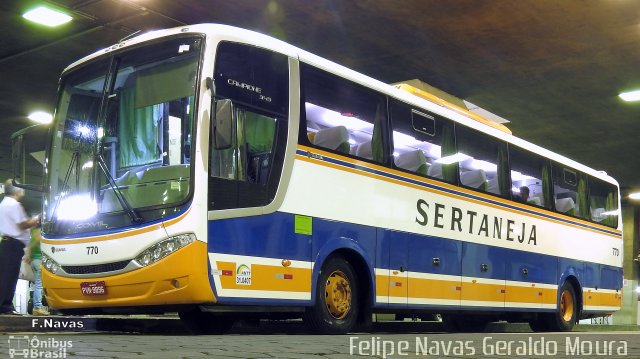 Viação Sertaneja 770 na cidade de Belo Horizonte, Minas Gerais, Brasil, por Felipe Navas Geraldo Moura . Número da foto: #4695114.