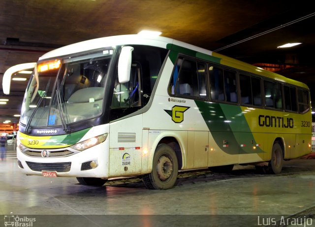 Empresa Gontijo de Transportes 3230 na cidade de Belo Horizonte, Minas Gerais, Brasil, por Luís Carlos Santinne Araújo. ID da foto: 4694687.