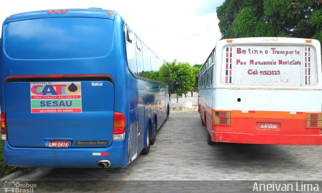 Ônibus Particulares 5330 na cidade de Monte Santo, Bahia, Brasil, por Aneivan Lima. Número da foto: #4694731.