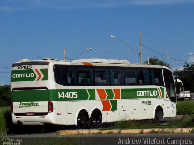 Empresa Gontijo de Transportes 14405 na cidade de Pirapora, Minas Gerais, Brasil, por Andrew Campos. Número da foto: #4697589.
