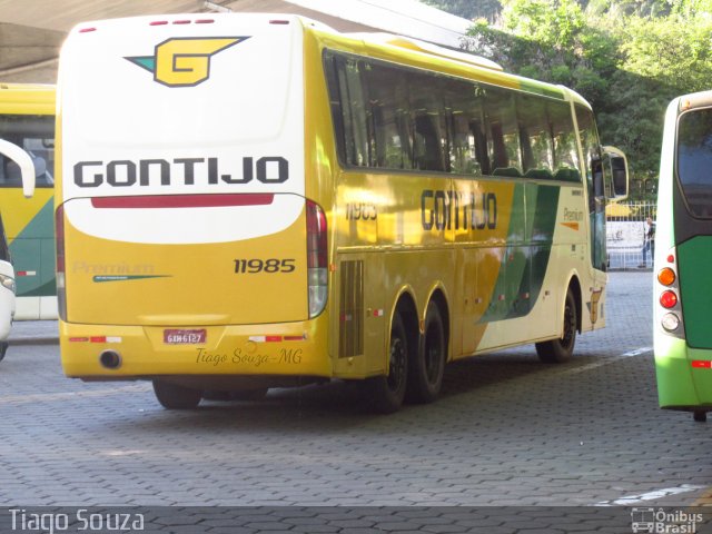 Empresa Gontijo de Transportes 11985 na cidade de Belo Horizonte, Minas Gerais, Brasil, por Tiago Wenceslau de Souza. Número da foto: #4696571.