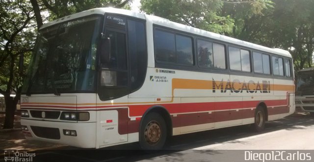 Auto Ônibus Macacari 8050 na cidade de Jaú, São Paulo, Brasil, por Diego Carlos Oliveira. Número da foto: #4697725.