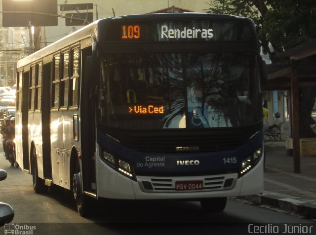Capital do Agreste Transporte Urbano 1415 na cidade de Caruaru, Pernambuco, Brasil, por Cecílio Júnior. Número da foto: #4695693.