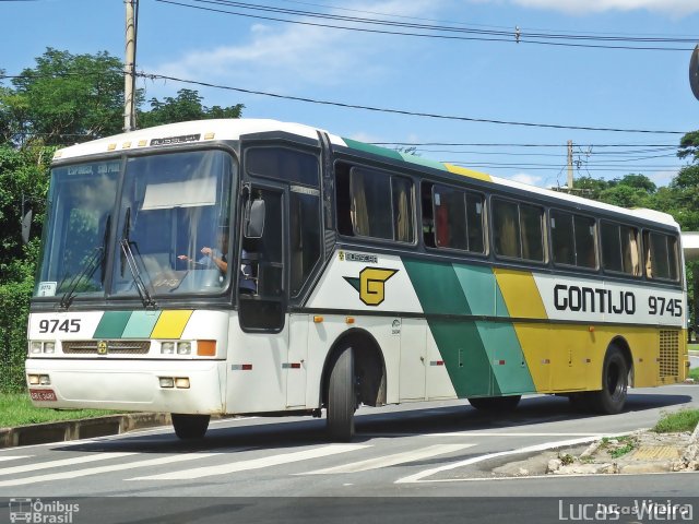 Empresa Gontijo de Transportes 9745 na cidade de Belo Horizonte, Minas Gerais, Brasil, por Lucas Vieira. ID da foto: 4698202.