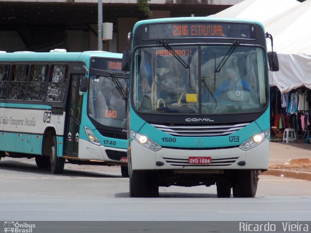 UTB - União Transporte Brasília 1500 na cidade de Brasília, Distrito Federal, Brasil, por Ricardo Vieira. ID da foto: 4696373.