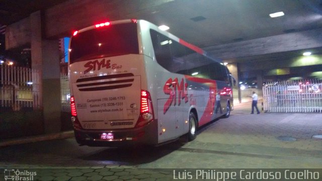 Style Bus 6100 na cidade de Belo Horizonte, Minas Gerais, Brasil, por Luis Philippe Cardoso Coelho. Número da foto: #4698594.
