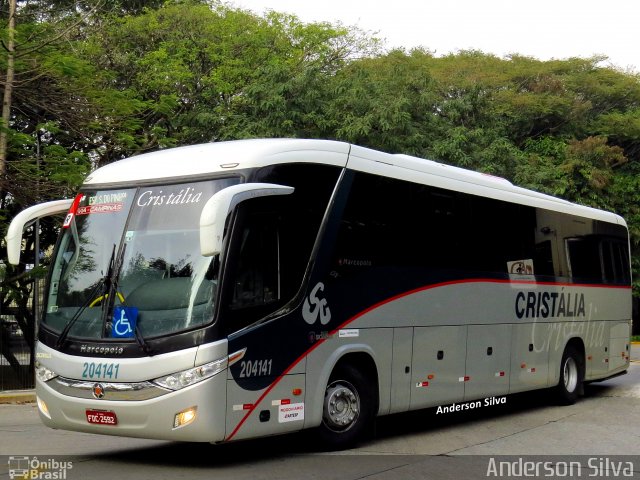 Expresso Cristália 204141 na cidade de São Paulo, São Paulo, Brasil, por Anderson Silva. Número da foto: #4698631.