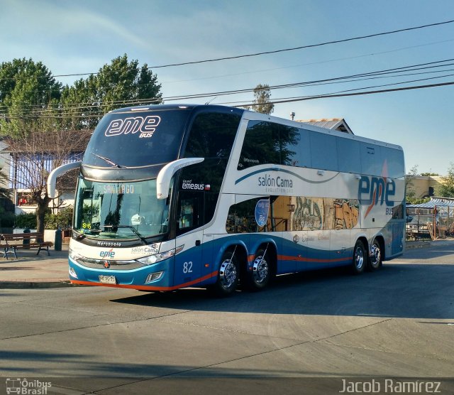 Pullman Eme Bus 82 na cidade de , por Jacob Ramírez  Jake. ID da foto: 4699662.