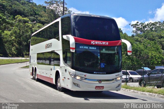 Kaissara - Viação Caiçara 15505 na cidade de Petrópolis, Rio de Janeiro, Brasil, por Zé Ricardo Reis. Número da foto: #4698991.