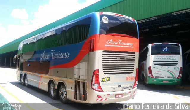 Arca Turismo 5069 na cidade de São Paulo, São Paulo, Brasil, por Luciano Ferreira da Silva. Número da foto: #4702130.