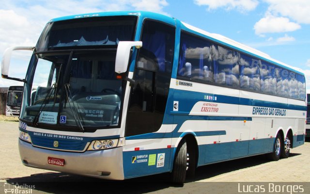 Expresso São Geraldo 11000 na cidade de Araxá, Minas Gerais, Brasil, por Lucas Borges . Número da foto: #4702274.