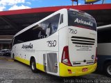 Viação Ariranha 7560 na cidade de Resende, Rio de Janeiro, Brasil, por Sergio Rodrigues de Souza. Número da foto: #4703067.