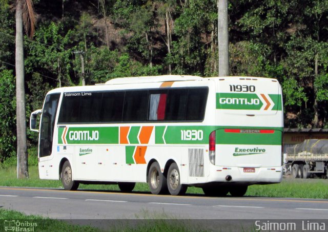 Empresa Gontijo de Transportes 11930 na cidade de Viana, Espírito Santo, Brasil, por Saimom  Lima. Número da foto: #4703907.