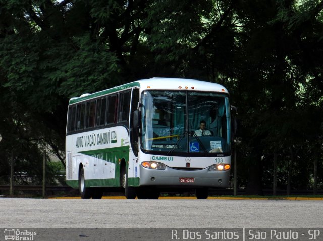 Auto Viação Cambuí 133 na cidade de São Paulo, São Paulo, Brasil, por Rafael Santos. ID da foto: 4705565.