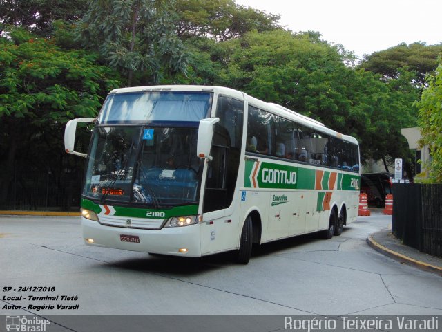 Empresa Gontijo de Transportes 21110 na cidade de São Paulo, São Paulo, Brasil, por Rogério Teixeira Varadi. ID da foto: 4705732.