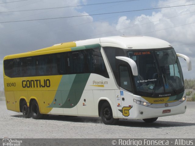 Empresa Gontijo de Transportes 18040 na cidade de Messias, Alagoas, Brasil, por Rodrigo Fonseca. Número da foto: #4704265.