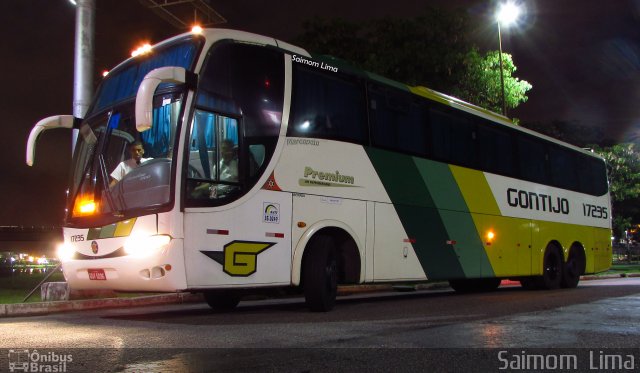 Empresa Gontijo de Transportes 17235 na cidade de Vitória, Espírito Santo, Brasil, por Saimom  Lima. Número da foto: #4703925.