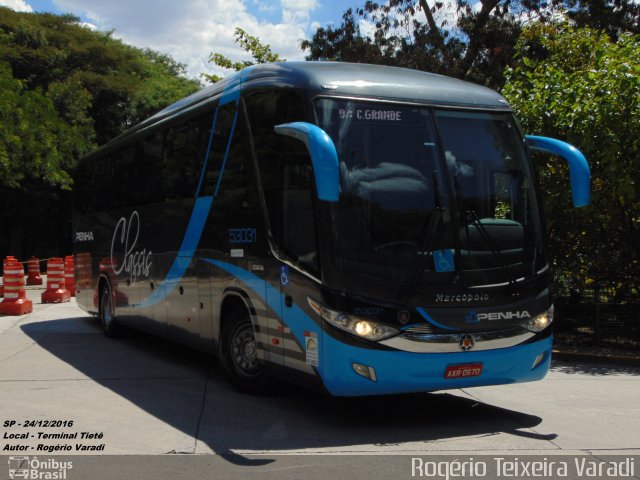 Empresa de Ônibus Nossa Senhora da Penha 53031 na cidade de São Paulo, São Paulo, Brasil, por Rogério Teixeira Varadi. ID da foto: 4705609.