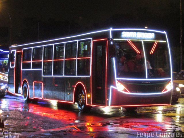 Viação Santa Brígida 1 1434 na cidade de São Paulo, São Paulo, Brasil, por Felipe Gonzales. ID da foto: 4705472.