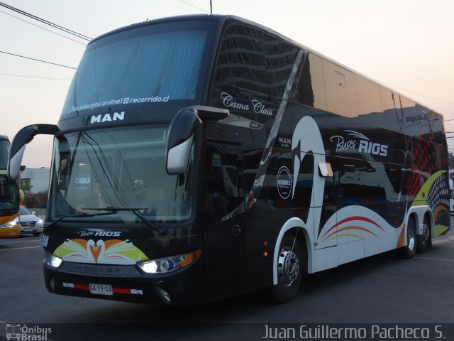 Buses Rios 350 na cidade de , por Juan Guillermo Pacheco S.. Número da foto: #4707193.