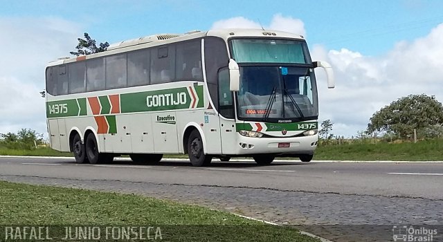 Empresa Gontijo de Transportes 14375 na cidade de Vitória da Conquista, Bahia, Brasil, por RAFAEL  JUNIO FONSECA. Número da foto: #4707584.