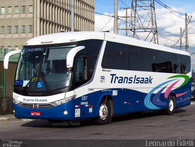 Trans Isaak Turismo 1267 na cidade de São Paulo, São Paulo, Brasil, por Leonardo Fidelli. Número da foto: #4707033.