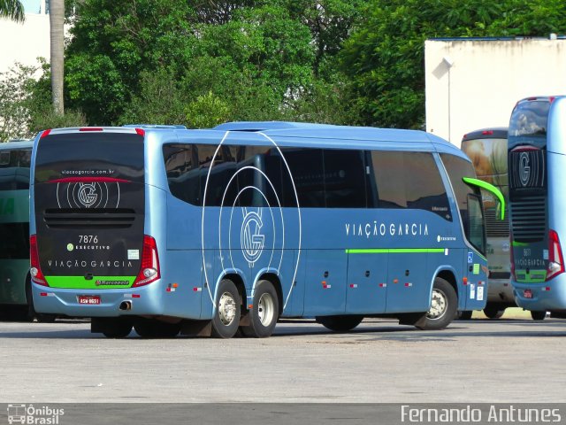 Viação Garcia 7876 na cidade de São Paulo, São Paulo, Brasil, por Fernando Antunes. ID da foto: 4707806.