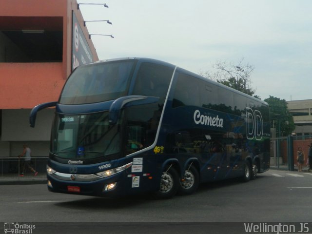 Viação Cometa 14300 na cidade de Rio de Janeiro, Rio de Janeiro, Brasil, por Wellington de Jesus Santos. Número da foto: #4706029.