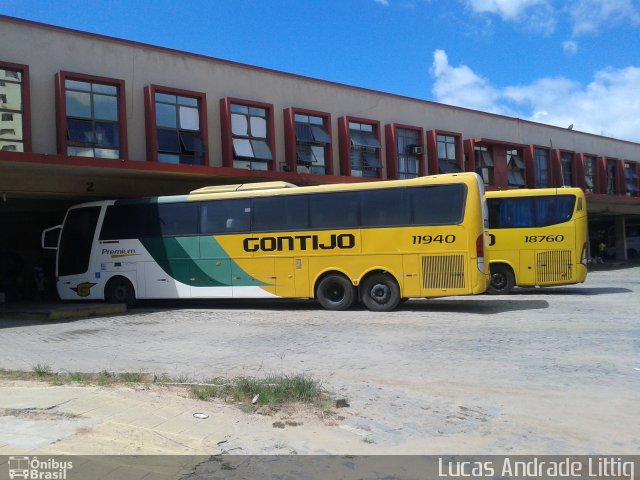 Empresa Gontijo de Transportes 11940 na cidade de Governador Valadares, Minas Gerais, Brasil, por Lucas Andrade Littig. ID da foto: 4706355.