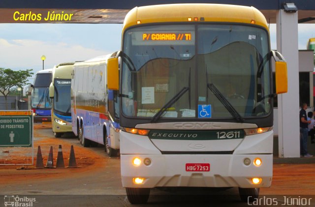 RodeRotas - Rotas de Viação do Triângulo 12611 na cidade de Goiânia, Goiás, Brasil, por Carlos Júnior. ID da foto: 4706980.