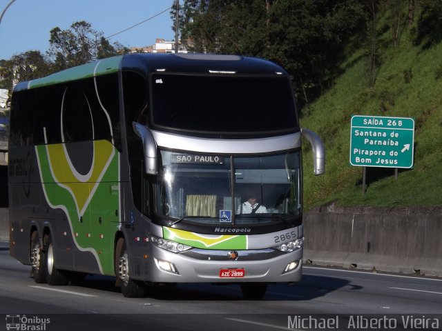 Brasil Sul Linhas Rodoviárias 2865 na cidade de Barueri, São Paulo, Brasil, por Michael  Alberto Vieira. Número da foto: #4706835.
