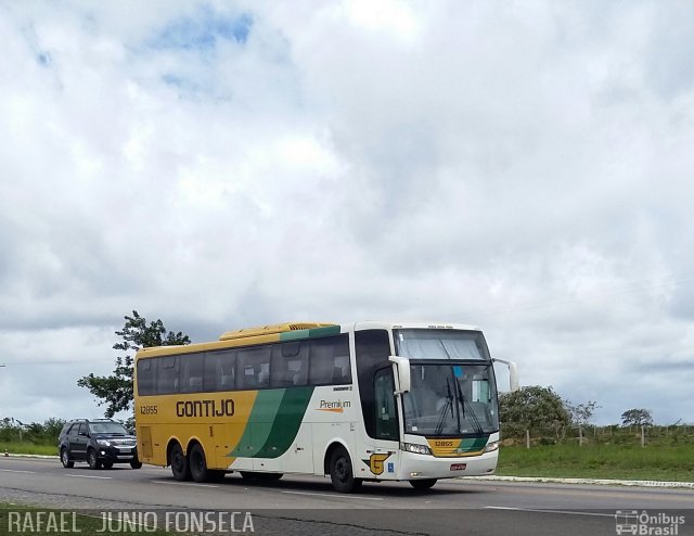 Empresa Gontijo de Transportes 12855 na cidade de Vitória da Conquista, Bahia, Brasil, por RAFAEL  JUNIO FONSECA. Número da foto: #4707630.