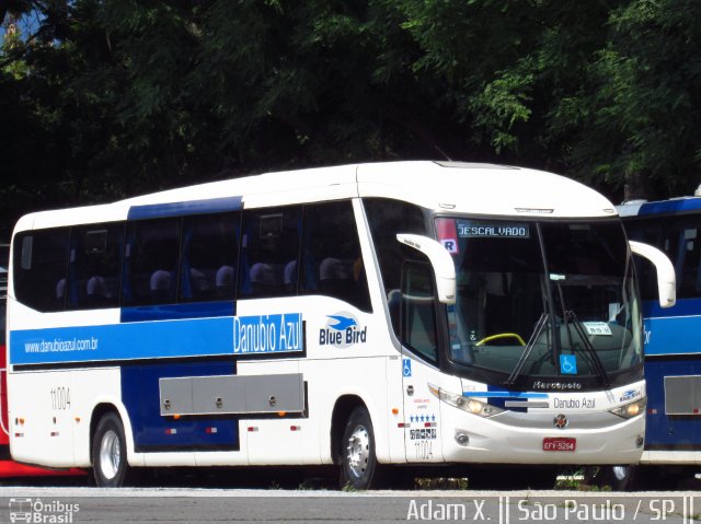 VIDA - Viação Danúbio Azul 11.004 na cidade de São Paulo, São Paulo, Brasil, por Adam Xavier Rodrigues Lima. Número da foto: #4709090.