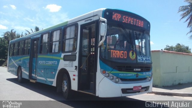 Viação Ponte Coberta RJ 190.046 na cidade de Rio de Janeiro, Rio de Janeiro, Brasil, por Gabryel Aguiar. Número da foto: #4710724.