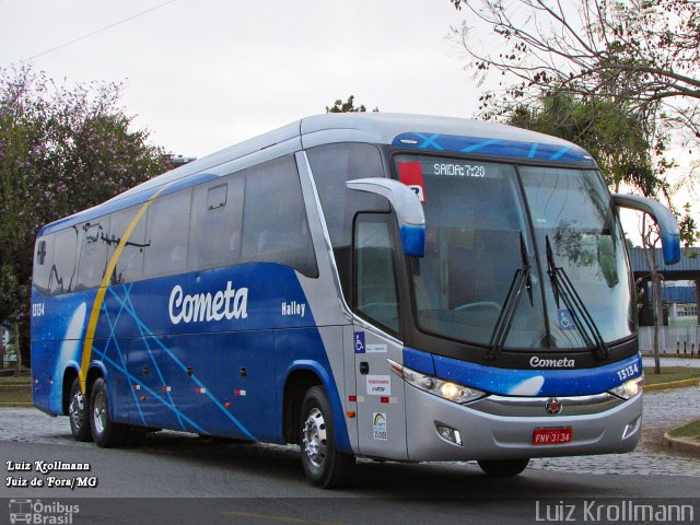 Viação Cometa 13134 na cidade de Juiz de Fora, Minas Gerais, Brasil, por Luiz Krolman. Número da foto: #4708906.