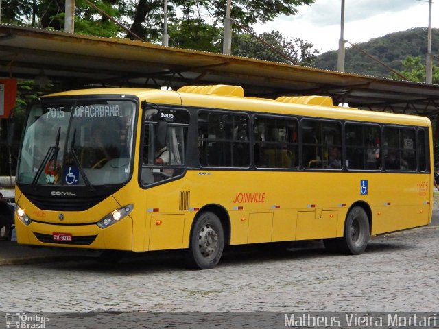 Gidion Transporte e Turismo 11605 na cidade de Joinville, Santa Catarina, Brasil, por Matheus Vieira Mortari. ID da foto: 4708911.